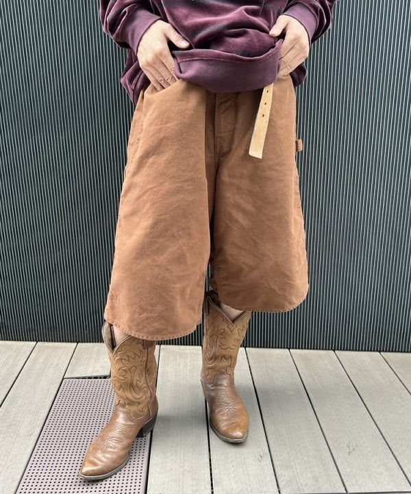 照田 拓史さんの「BEAMS WOMEN｜ベロア ボーダー ポロシャツ」を使ったコーディネート