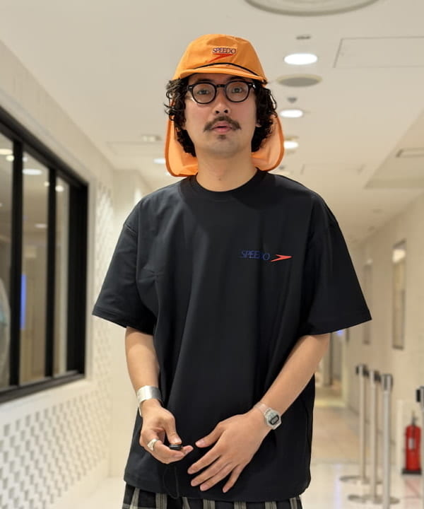 BAKU(東江 漠)さんの「BEAMS WOMEN｜【別注】Speedo / Logo Cap 26SS」を使ったコーディネート
