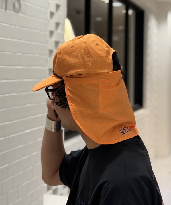 BAKU(東江 漠)さんの「BEAMS WOMEN｜【別注】Speedo / Logo Cap 26SS」を使ったコーディネート