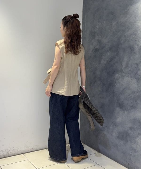 モモさんの「BEAMS WOMEN｜PAPER SHOLDER BAG 26SS」を使ったコーディネート