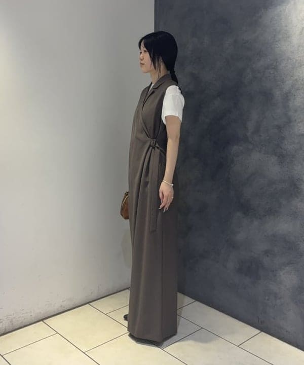 菜月さんの「BEAMS WOMEN｜ウエストベルト オールインワン」を使ったコーディネート