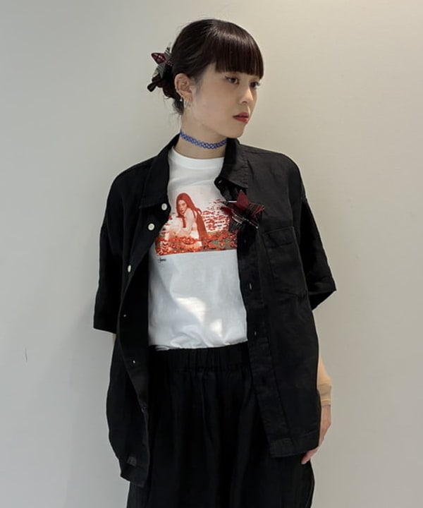 りかちょび/岸本梨佳さんの「リネン ソリッド イージー ＜イージーケア＞」を使ったコーディネート