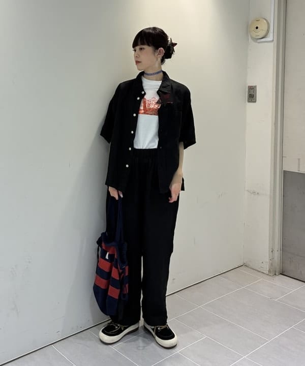 りかちょび/岸本梨佳さんの「リネン ソリッド イージー ＜イージーケア＞」を使ったコーディネート