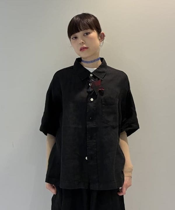りかちょび/岸本梨佳さんの「リネン ソリッド イージー ＜イージーケア＞」を使ったコーディネート