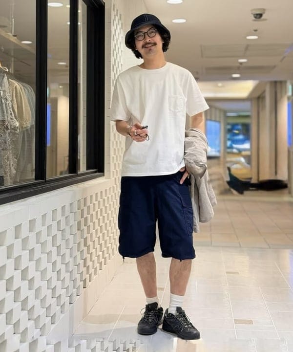 BAKU(東江 漠)さんの「Open Collar 1/40 Linen」を使ったコーディネート
