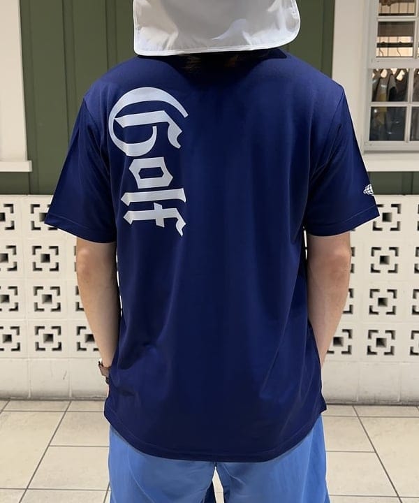 BEAMS GOLFビームスゴルフラグランスリーブパイピングシャツNAVYⓁ ビームス ゴルフ 新静岡セノバ店（1217974） スタイリング