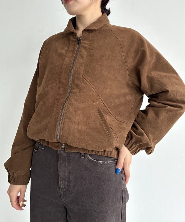 SAKAIさんの「BEAMS WOMEN｜【別注】TICCA / ウルトラ スエード ブルゾン」を使ったコーディネート