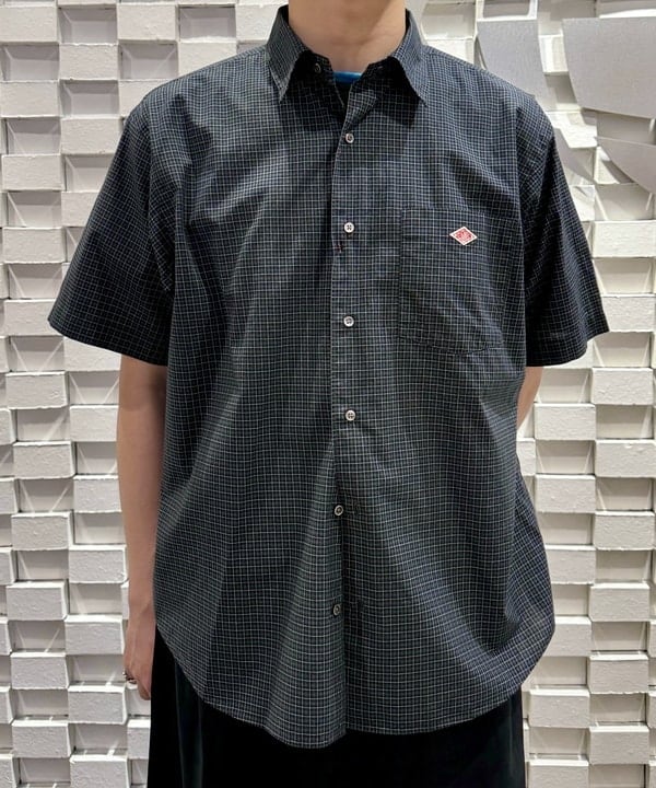 藤井 倖輝さんの「BEAMS WOMEN｜【別注】DANTON / ショートスリーブ チェック シャツ」を使ったコーディネート