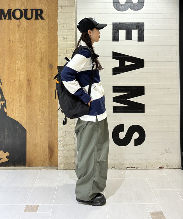 りかちょび/岸本梨佳さんの「BEAMS BOY / US ARMY オーバー パンツ」を使ったコーディネート