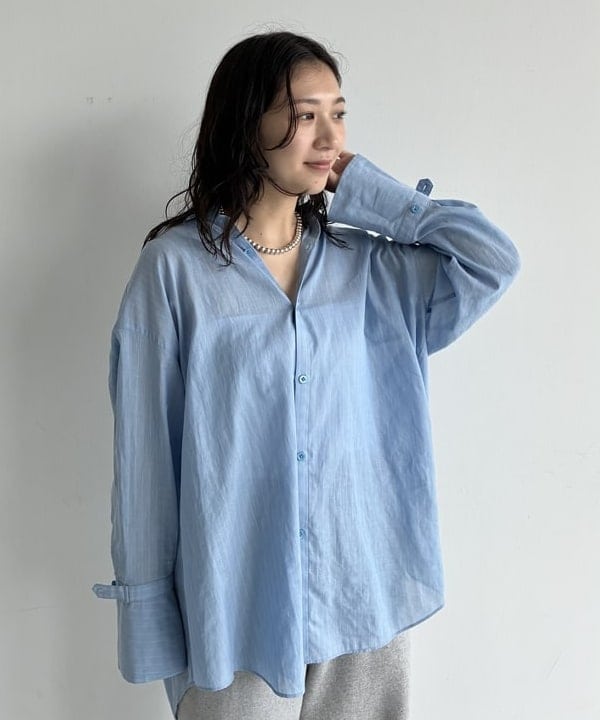 坂本 涼花さんの「BEAMS WOMEN｜AK+1 / タスラン オーバーコート」を使ったコーディネート