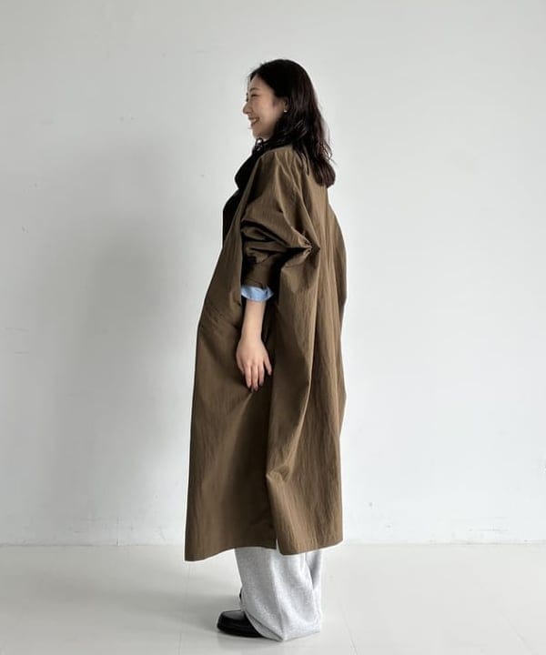 坂本 涼花さんの「BEAMS WOMEN｜AK+1 / タスラン オーバーコート」を使ったコーディネート