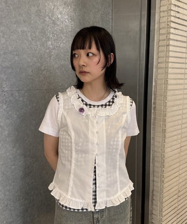 うららさんの「BEAMS WOMEN｜スタッズ ベルト バッグ」を使ったコーディネート