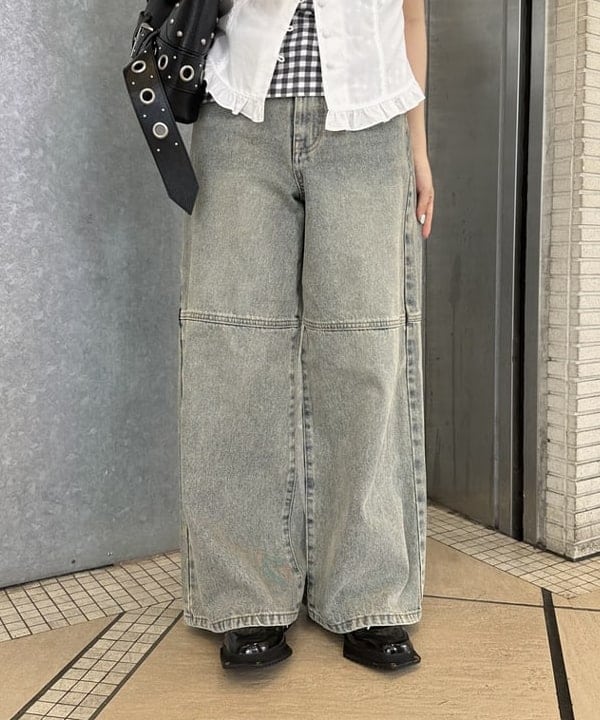 うららさんの「BEAMS WOMEN｜スタッズ ベルト バッグ」を使ったコーディネート
