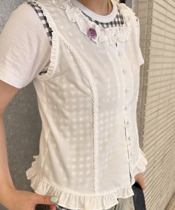 うららさんの「BEAMS WOMEN｜スタッズ ベルト バッグ」を使ったコーディネート