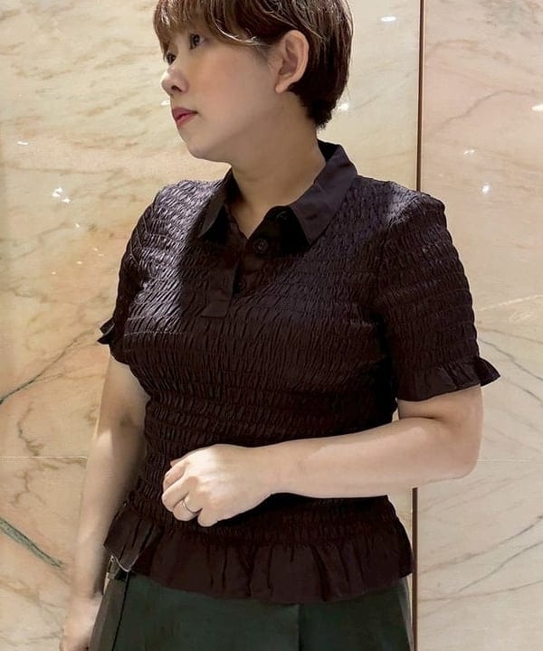 塚越 有紀さんの「BEAMS WOMEN｜YAHKI / YH-809 SHOULDER BAG」を使ったコーディネート
