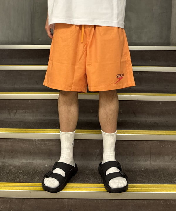 Yutoさんの「BEAMS WOMEN｜【別注】Speedo / Logo Tee 26SS」を使ったコーディネート
