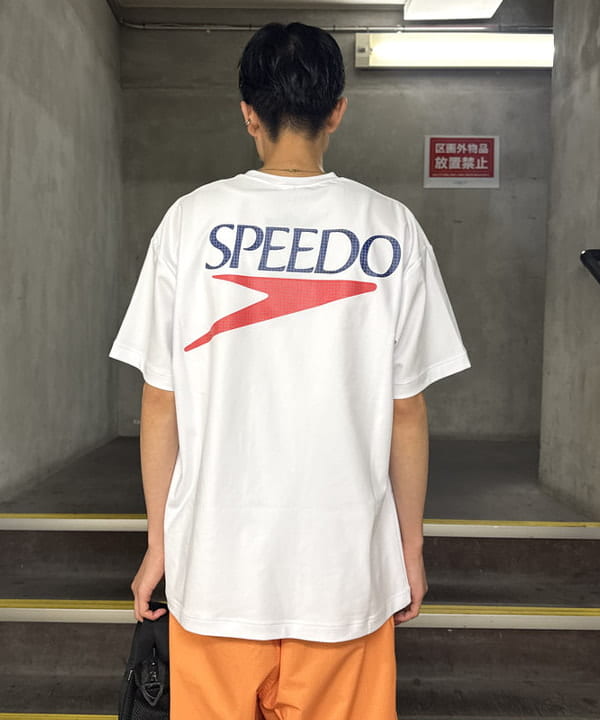 Yutoさんの「BEAMS WOMEN｜【別注】Speedo / Logo Tee 26SS」を使ったコーディネート