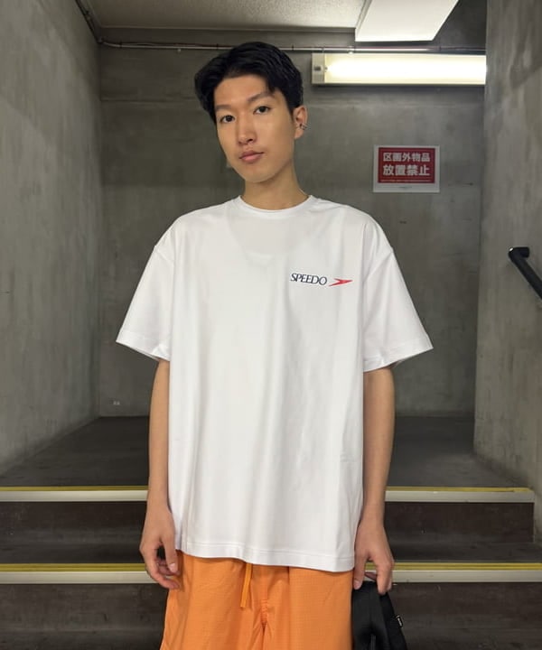 Yutoさんの「BEAMS WOMEN｜【別注】Speedo / Logo Tee 26SS」を使ったコーディネート