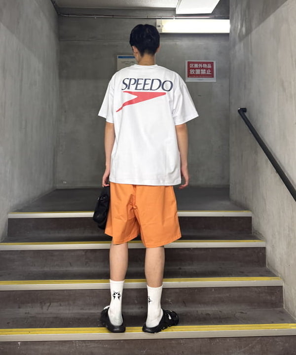 Yutoさんの「BEAMS WOMEN｜【別注】Speedo / Logo Tee 26SS」を使ったコーディネート