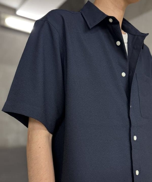 Yutoさんの「BEAMS WOMEN｜シアサッカー シャツ【リラックスフィット】」を使ったコーディネート