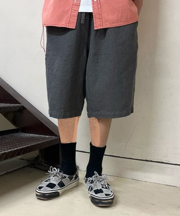 BANさんの「BEAMS WOMEN｜BEAMS PLUS｜Easy Shorts COTTON Linen」を使ったコーディネート