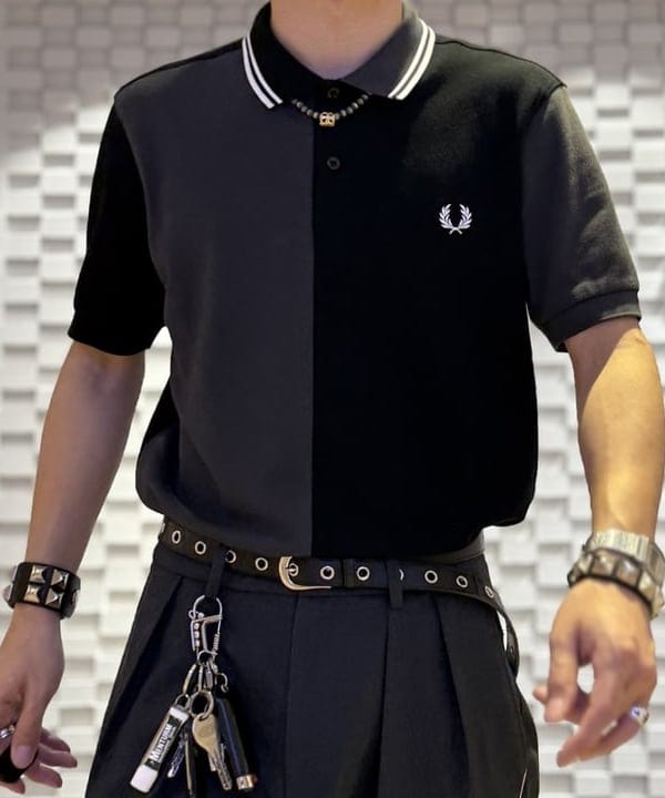 山本 泰紀さんの「BEAMS WOMEN｜【別注】FRED PERRY / M3600 クレイジーポロシャツ 26SS」を使ったコーディネート