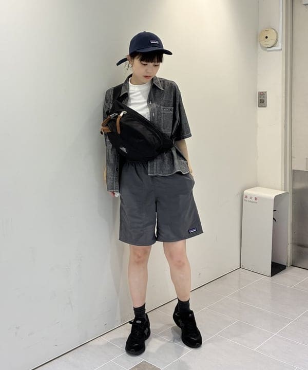 りかちょび/岸本梨佳さんの「ボーイ ベーシック Tシャツ」を使ったコーディネート