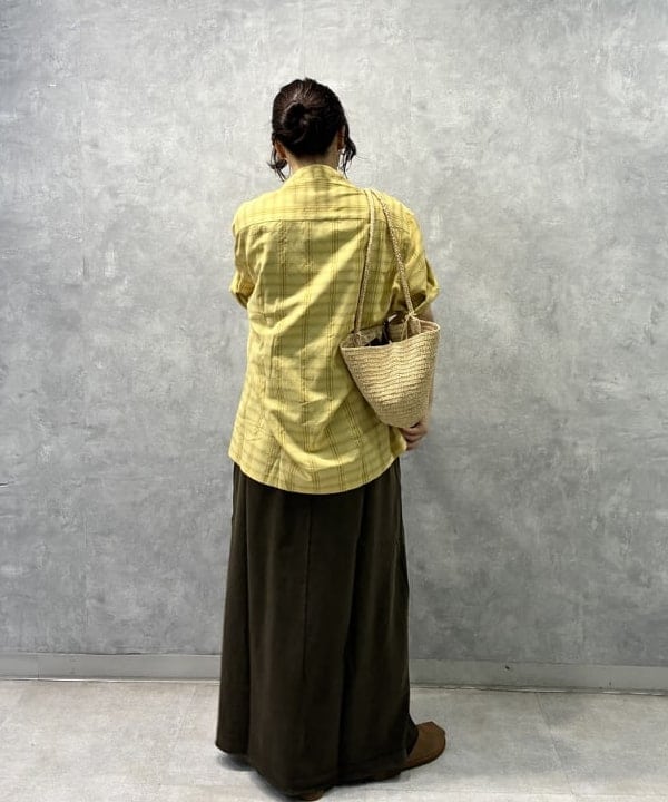 坂本 涼花さんの「BEAMS WOMEN｜ピグメント ダイ ワンピース」を使ったコーディネート
