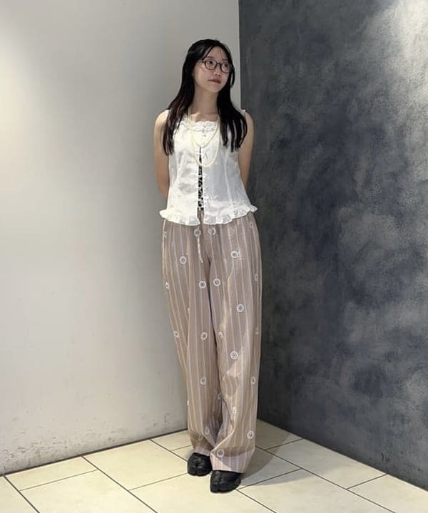 ハルカさんの「BEAMS WOMEN｜ランダム パール ネックレス」を使ったコーディネート