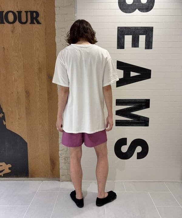 マツミヤさんの「BEAMS WOMEN｜【別注】JUNK FOOD / STAY POSITIVE FLEA MARKET TEE」を使ったコーディネート