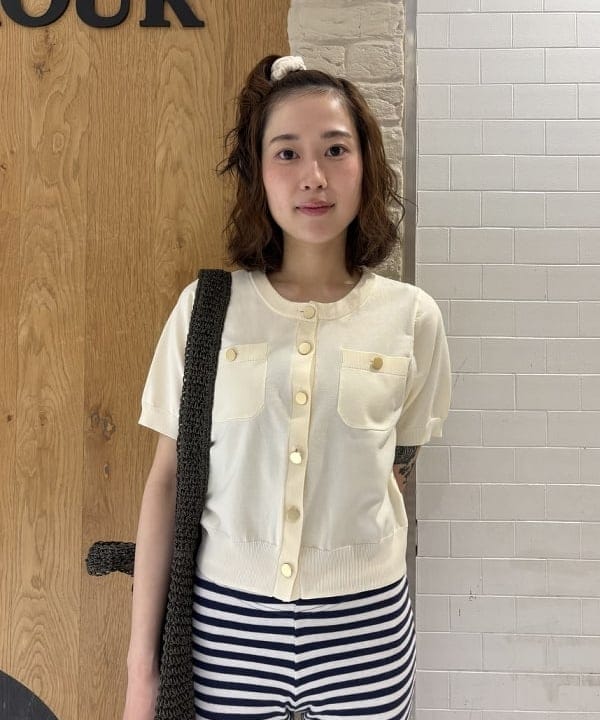amaさんの「BEAMS WOMEN｜PAPER SHOLDER BAG 26SS」を使ったコーディネート