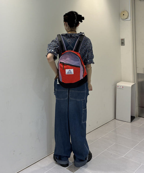 りかちょび/岸本梨佳さんの「リバティ フリル 5分袖 シャツ」を使ったコーディネート