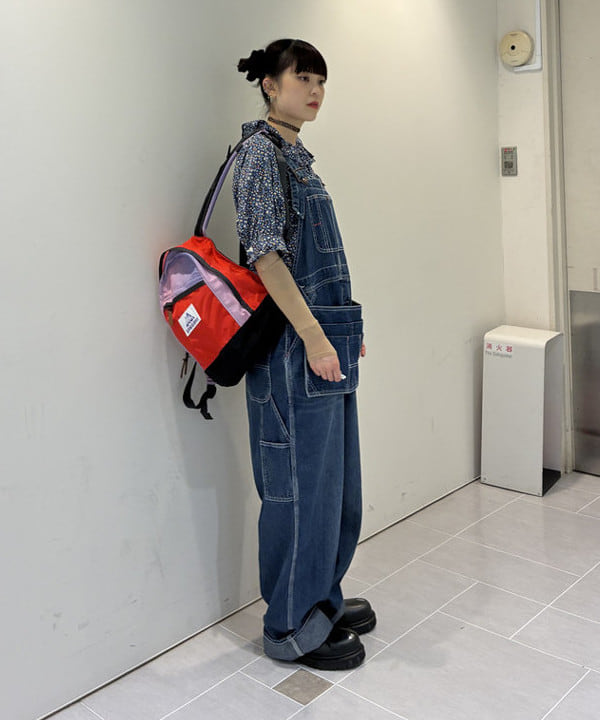 りかちょび/岸本梨佳さんの「リバティ フリル 5分袖 シャツ」を使ったコーディネート