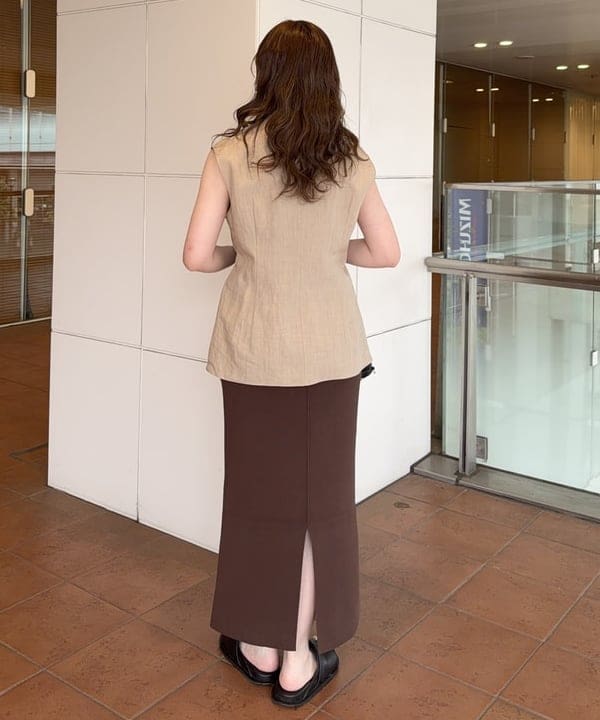 大浦 栞さんの「BEAMS WOMEN｜＆MyuQ / HACO ショルダーバッグ」を使ったコーディネート