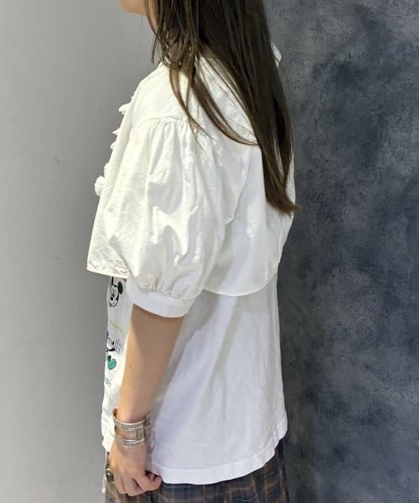 にしだてさんの「BEAMS WOMEN｜maturely / ボイル チェック ラップ スカート」を使ったコーディネート