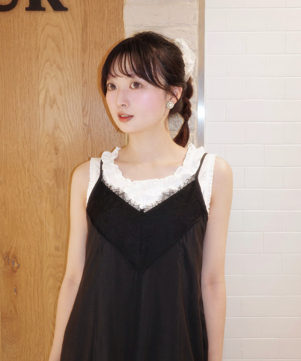 Joさんの「BEAMS WOMEN｜フリル トリム ノースリーブ」を使ったコーディネート