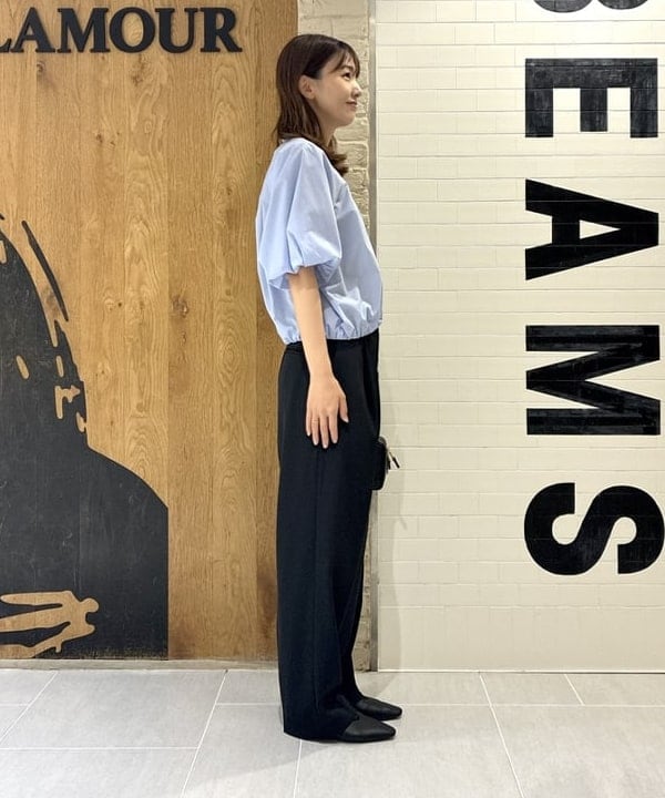 ヒライさんの「BEAMS WOMEN｜CHRISTIAN VILLA / ワイド スクエア ボストン バッグ」を使ったコーディネート