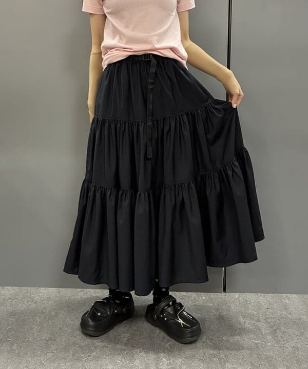 りかちょび/岸本梨佳さんの「BEAMS WOMEN｜ボーイ ベーシック Tシャツ」を使ったコーディネート