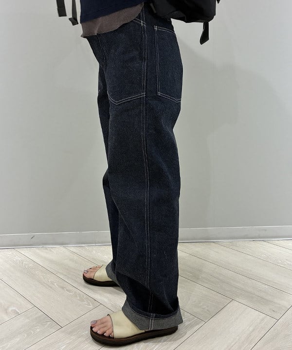 にしだてさんの「BEAMS WOMEN｜【別注】BUZZ RICKSON'S / USアーミーDENIM」を使ったコーディネート