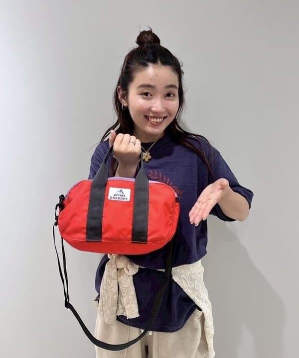 モモさんの「BEAMS WOMEN｜【別注】GREGORY / PONY BAG」を使ったコーディネート