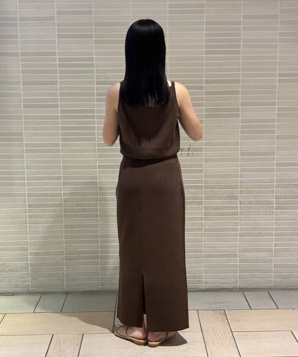 野村 美紅さんの「BEAMS WOMEN｜ヘルシー ニット キャミソール .M」を使ったコーディネート