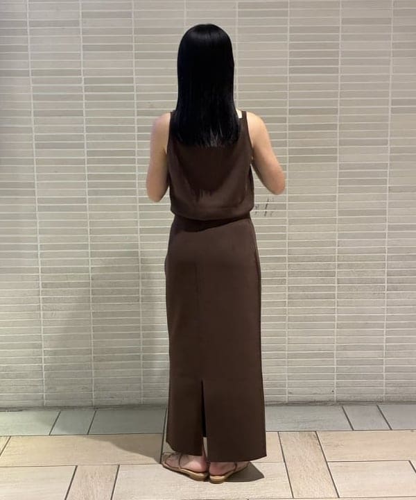 野村 美紅さんの「BEAMS WOMEN｜ヘルシー ニット キャミソール .M」を使ったコーディネート