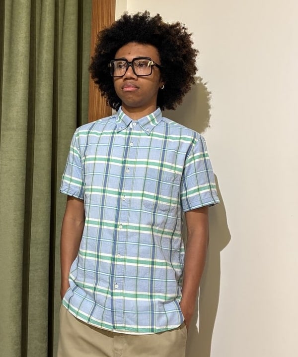 NADEL ナデールさんの「BEAMS WOMEN｜B.D. Madras」を使ったコーディネート