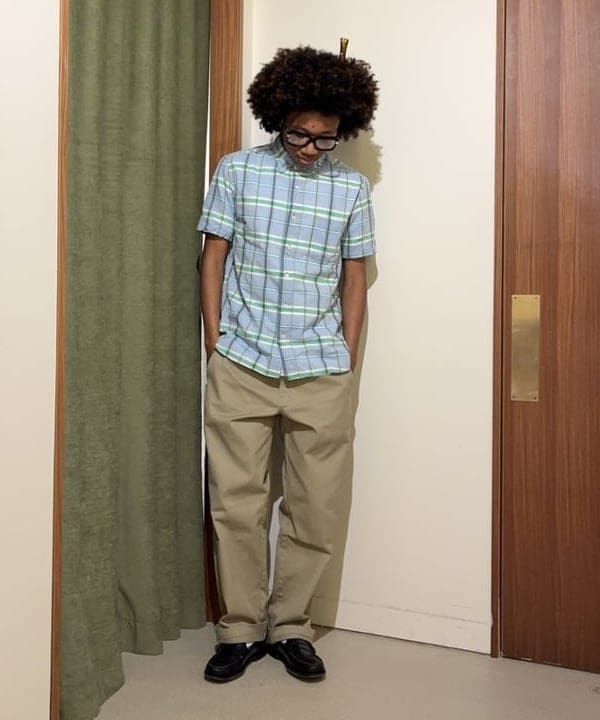 NADEL ナデールさんの「BEAMS WOMEN｜B.D. Madras」を使ったコーディネート