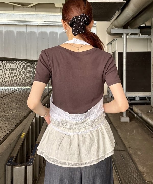 むりょさんの「BEAMS WOMEN｜GIANNI CHIARINI / レザー LILY ハンドバッグ」を使ったコーディネート