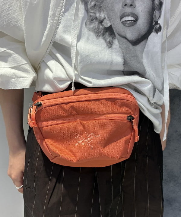 にしだてさんの「BEAMS WOMEN｜【別注】GOOD ROCK SPEED / Monroe / Photo Tシャツ」を使ったコーディネート