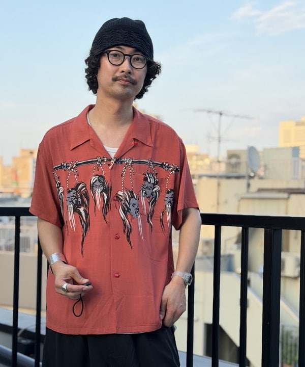 BAKU(東江 漠)さんの「ドライ 2プリーツ イージーパンツ」を使ったコーディネート