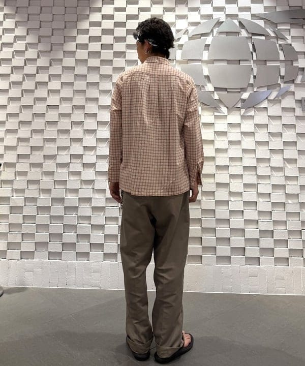 三宅 雄平さんの「BEAMS WOMEN｜Open B.D. Sucker Plaid」を使ったコーディネート