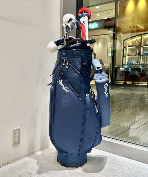 BEAMS GOLF ゴルフバッグ ネイビー クラブケース　⭐︎美品⭐︎ ビームス ゴルフ グランフロント大阪店（1220799） スタイリング