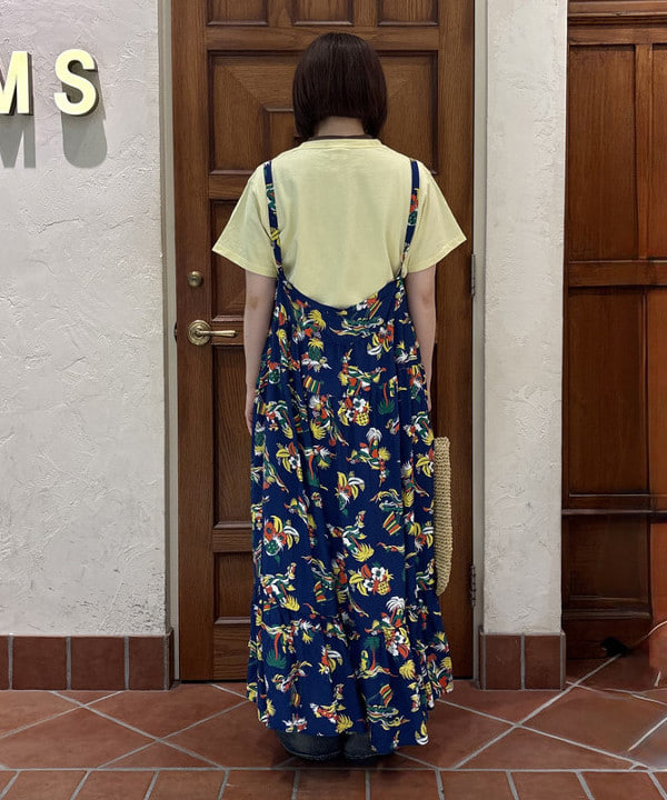 クロサワさんの「BEAMS WOMEN｜Goodwear / カスタム ビッグ 半袖 Tシャツ」を使ったコーディネート